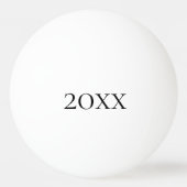 Funny PhD Graduation Pain Hardship Despair Quote Pingpongbal (Achterkant)