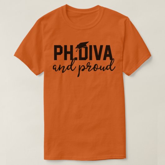 Funny PhD-student Afstuderen Gift T - shirts PhD D (Design voorkant)