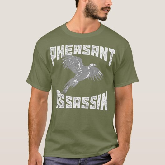 Funny Pheasant Hunting Great Sarcastic Hunter T-shirt (Voorkant)
