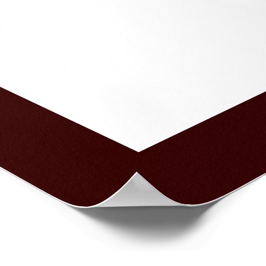 Funny Philosophy Deep Dish Pizza Poster (Hoek)