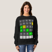 Funny Phish Wordle T Shirt Classic T-Shirt (Voorkant volledig)