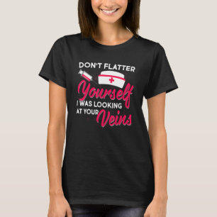 Funny Phlebotomie Nurse Phlebotomist Rn Technicien T-shirt