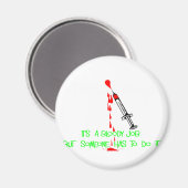 Funny Phlebotomist T-Shirts & Gifts Magneet (Voorkant / Achterkant)