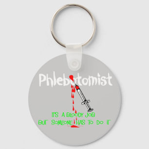 Funny Phlebotomist T-Shirts & Gifts Sleutelhanger