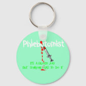 Funny Phlebotomist T-Shirts & Gifts Sleutelhanger (Voorkant)
