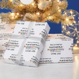 Funny Phlebotomy Technicia geweldige PBT Cadeaupapier