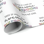 Funny Phlebotomy Technicia geweldige PBT Cadeaupapier (Rol Hoek)