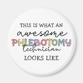 Funny Phlebotomy Technicia geweldige PBT Magneet