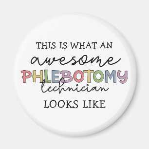 Funny Phlebotomy Technicia geweldige PBT Magneet
