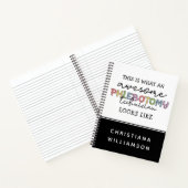 Funny Phlebotomy Technicia geweldige PBT Notitieboek (Binnen)