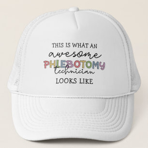 Funny Phlebotomy Technicia geweldige PBT Trucker Pet