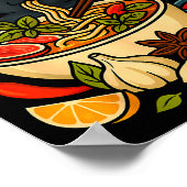 Funny Pho Kit Black Cat Halloween Costume Family M Poster (Hoek)