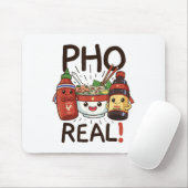 Funny Pho Threads Co. Fun Vietnamese Pho Noodle So Muismat (Met muis)