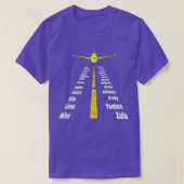 Funny Phonetic Alphabet TShirt 1 (Design voorkant)