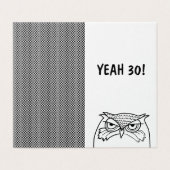 Funny Photo Birthday Kaart (Buitenkant ongevouwen)