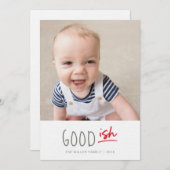 Funny Photo Holiday Kaart and Collage (Voorkant / Achterkant)