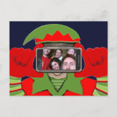 Funny Photo Kerstmis Feestdagenkaart (Voorkant)