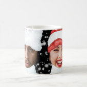 Funny Photo Personalized Kerstmis Koffiemok (Center)