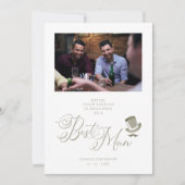 Funny Photo proposal Kaart Wedding Best Man (Voorkant)
