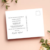 Funny Photo Save the Date Notice Aankondigingskaart