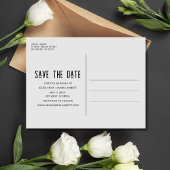 Funny Photo Wedding Save the Date Aankondigingskaart
