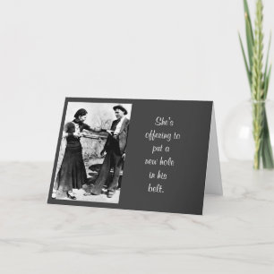 Funny Photo Weight Control Birthday Humor Kaart