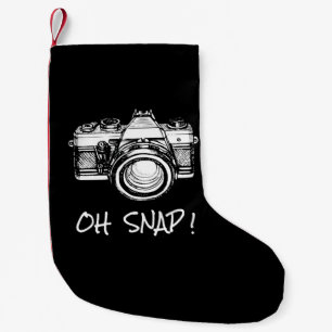 Funny Photographer Oh Snap Gift Pullover Kleine Kerstsok
