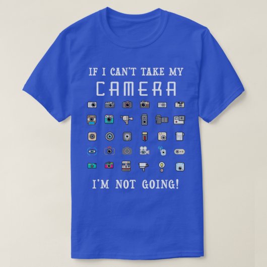 Funny Photographer Videograaf T-shirt (Design voorkant)