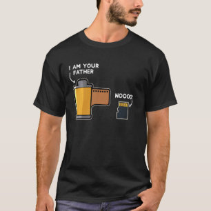 Funny PhotographyFilm Vader van SSD-kaart T-shirt