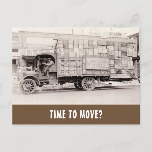 Funny  photorealtor marketing briefkaart (Voorkant)