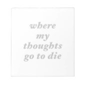 Funny Phrase Notitieblok (Voorkant)