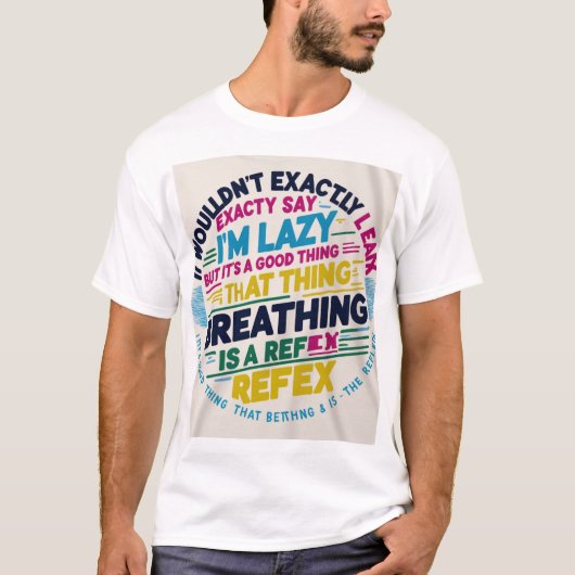 Funny Phrases T-shirt (Voorkant)