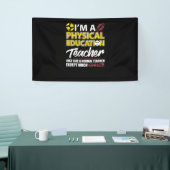 Funny Physical Education PE Teacher Appreciation D Spandoek (Beurs)