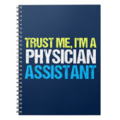 Funny Physician Assistant Notitieboek (Voorkant)