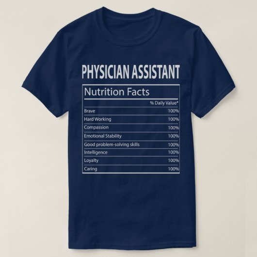 Funny Physician Assistant Thanksgiving C T-shirt (Design voorkant)