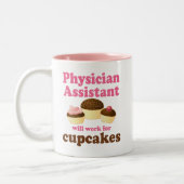 Funny Physician Assistant Tweekleurige Koffiemok (Links)