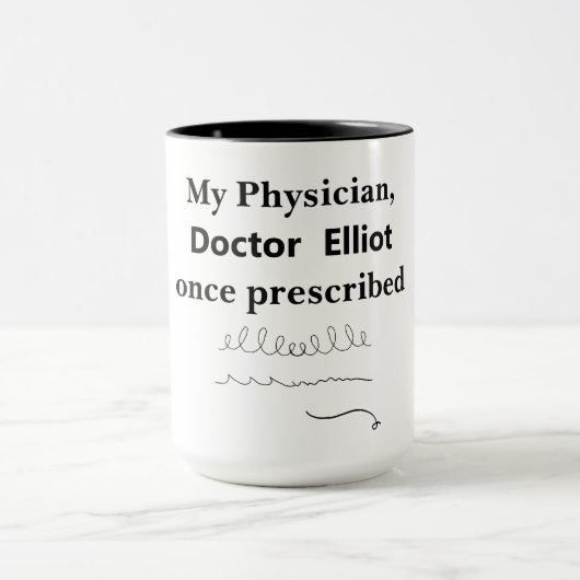 Funny Physician Coffee Mok (Midden)