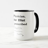 Funny Physician Coffee Mok (Voorkant rechts)