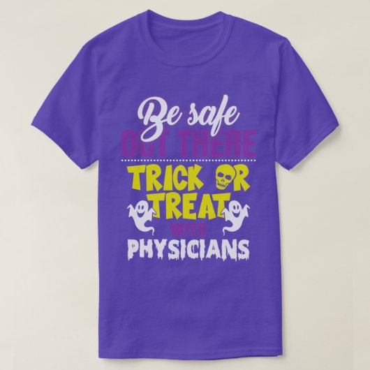Funny Physician Halloween T-shirt (Design voorkant)