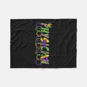 Funny Physician Mardi Gras Shirt Festival Party Ma Fleece Deken (Voorkant (Horizontaal))