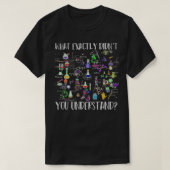 Funny Physicist Geek Nerd Gift College Student Phy T-shirt (Design voorkant)