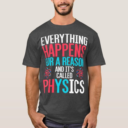 Funny Physicist Science Gift Equysica T-shirt (Voorkant)