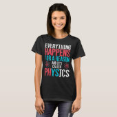 Funny Physicist Science Gift Equysica T-shirt (Voorkant volledig)