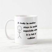 Funny Physics Coffee Mok (Links)