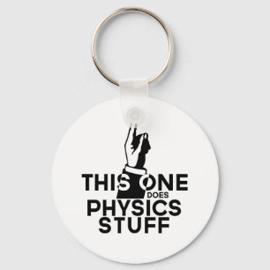 Funny Physics - deze doet natuurkunde Sleutelhanger