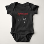 Funny Physics Joke Escape Velocity Science Romper<br><div class="desc">Funny Physics Humor Escape Velocity zwaartekracht Science.</div>