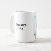 Funny Physics Lab Koffiemok (Voorkant links)