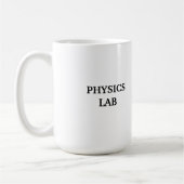 Funny Physics Lab Koffiemok (Links)