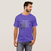 Funny Physics Major T-Shirt (Voorkant volledig)
