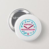 Funny Physics Pinback Button (Voorkant /achterkant)